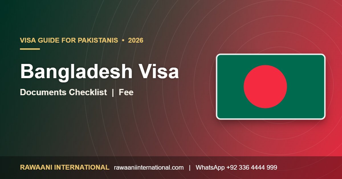 Bangladesh Visa for Pakistanis 2026 requirements and process