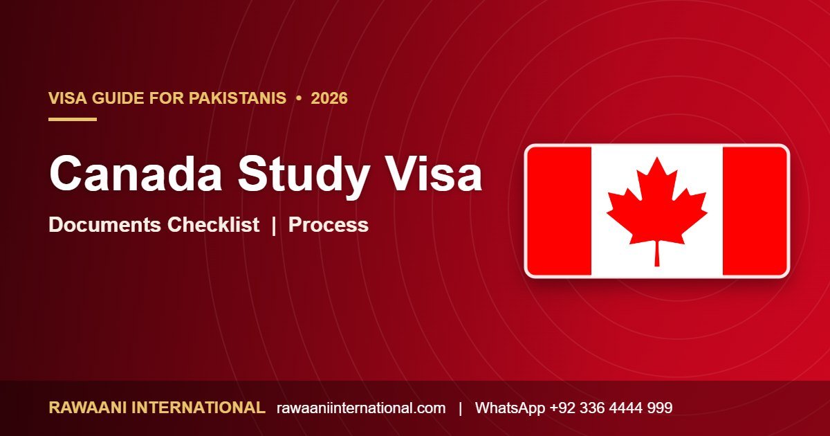 Canada Study Visa for Pakistanis 2026 requirements and process