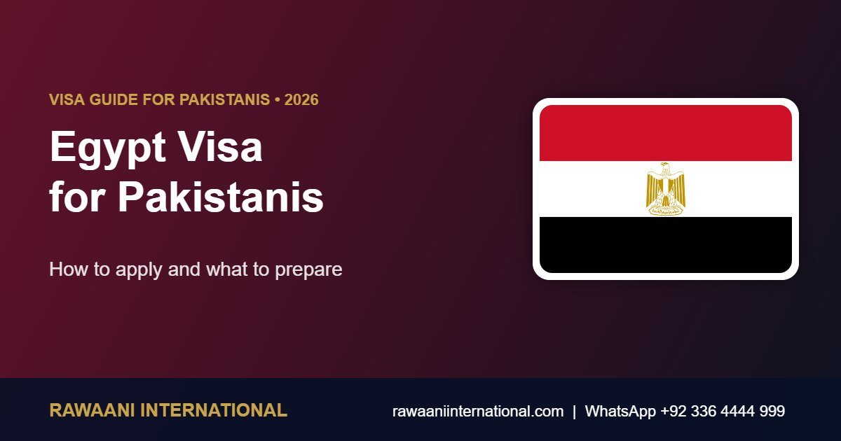 Egypt Visa for Pakistanis 2026: How to Apply and What to Prepare