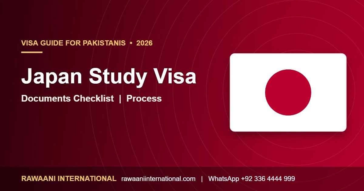 Japan Study Visa for Pakistanis 2026 requirements and process