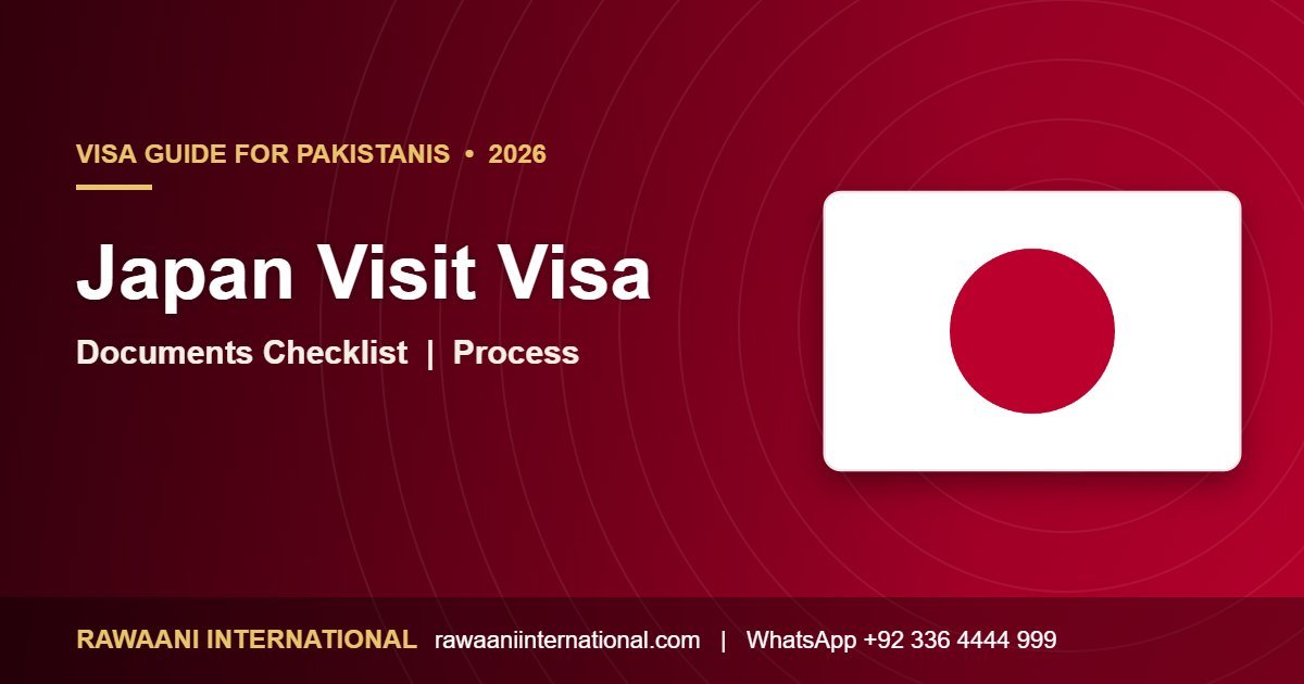 Japan Visit Visa for Pakistanis 2026 requirements and process