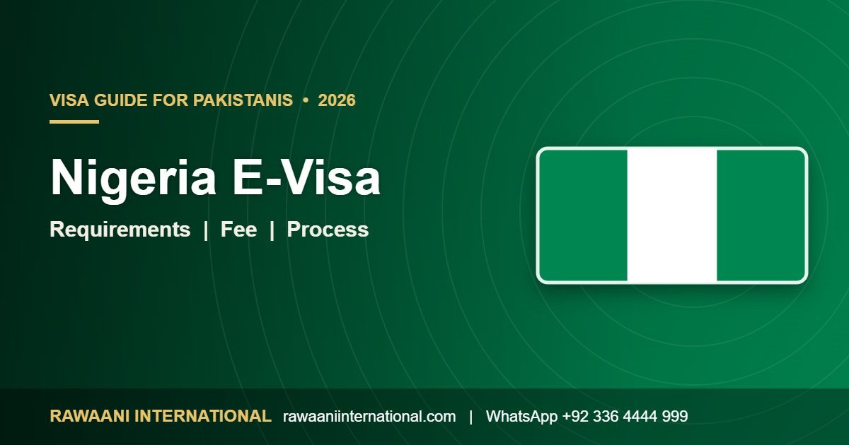 Nigeria E-Visa for Pakistanis 2026 requirements and process