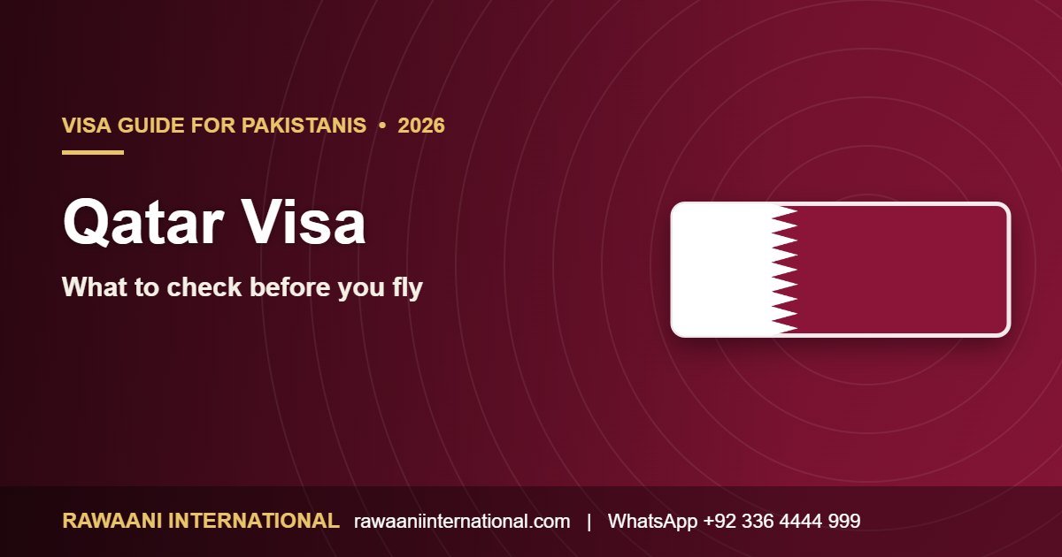 Qatar Visa for Pakistanis 2026: What to Check Before You Fly
