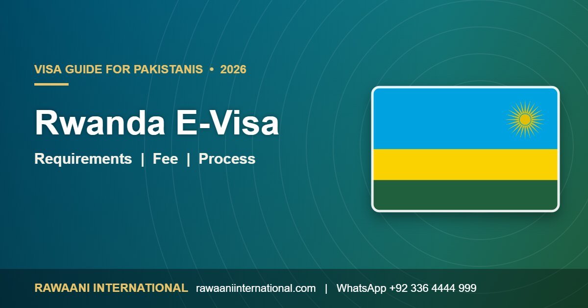 Rwanda E-Visa for Pakistanis 2026 requirements and process