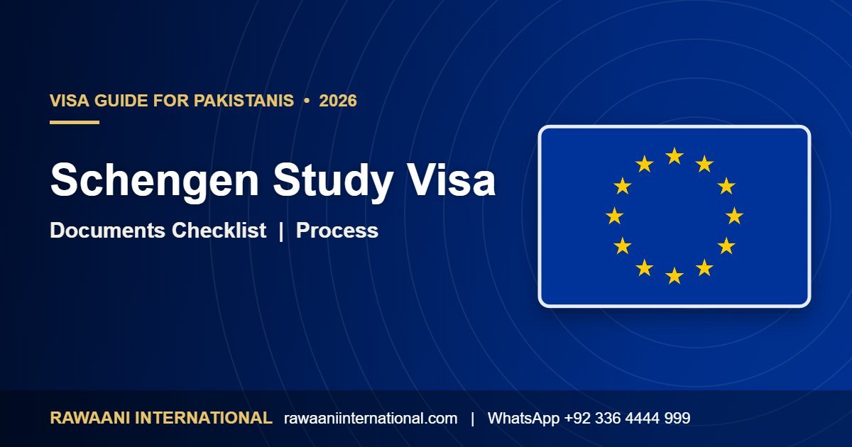 Schengen Study Visa for Pakistanis 2026 requirements and process