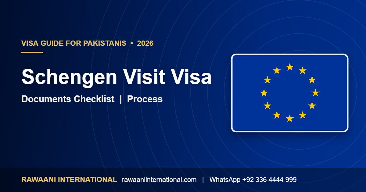 Schengen Visit Visa for Pakistanis 2026 requirements and process